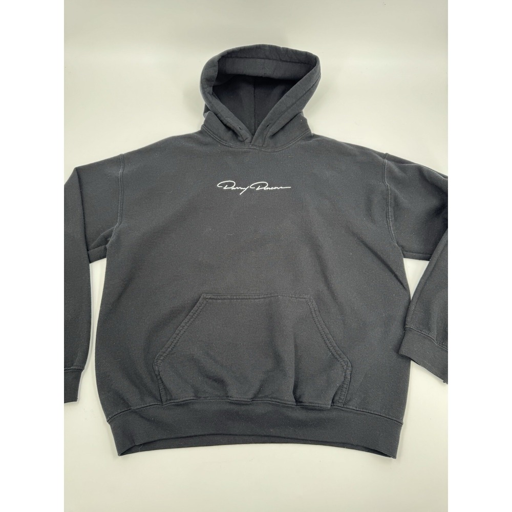 Danny Duncan Signature Hoodie Black‎ Size M Cotton Polyester Blend
